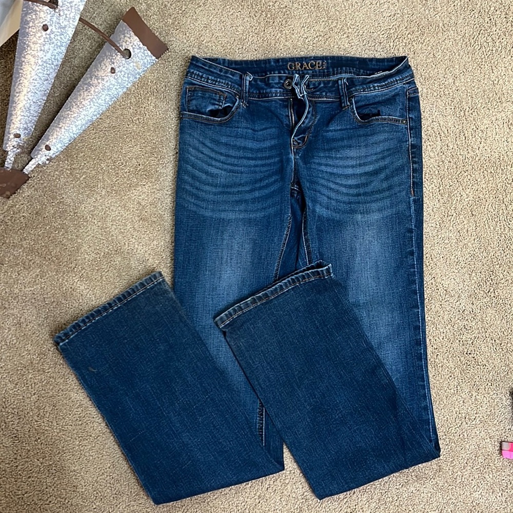 Grace in la boot cute jeans